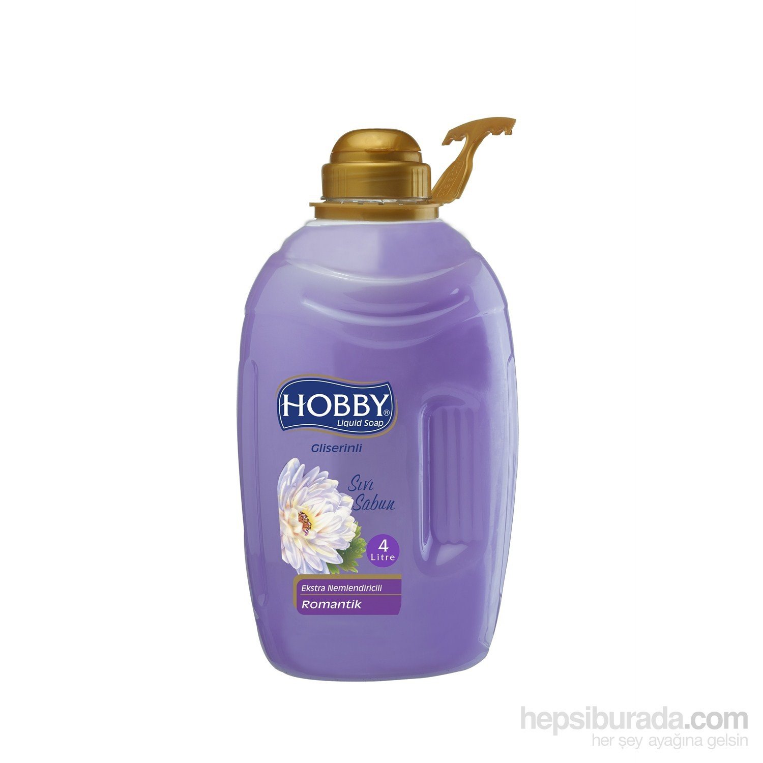 Hobby Sıvı Sabun Gliserinli Romantik 4000 ml