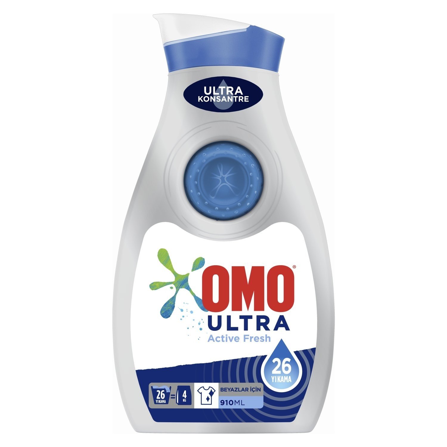 Omo Ultra Konsantre Sıvı Deterjan Active Fresh